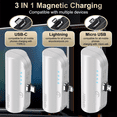 thumbnail image 4 of Power Bank Mini Magnético 5000mah blanco, 4 of 5