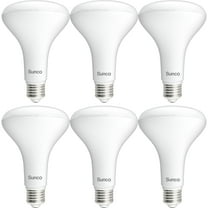 Sunco 6 Pack BR30 LED Bulb, Recessed Can Light Bulbs, Indoor Flood Lighting, 1600 LM, 16W (100W Equivalent) 6000K Daylight Deluxe, E26 Medium Base, Dimmable UL