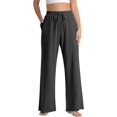 thumbnail image 1 of ORUYROP Womens Sweatpants Drawstring Comfy Lounge Pajamas Pants Workout Joggers Athletic Yoga Pants with Pockets, 1 of 5