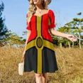thumbnail image 3 of AoSth Robotnik Suit Sleeveless Dress dresses for womens Women's skirt, 3 of 7