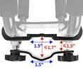thumbnail image 2 of XCAR 2 Pairs Universal Kayak Rack Canoe Car Racks Set Roof Top Mount Carrier with 4 Straps for Suif Board,Kayak,Canoe,SUP, 2 of 5