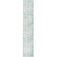 thumbnail image 3 of Jill Zarin Uptown Collection Area Rug - Lincoln Center (2' 7" x 13' 11" Runner Teal/Ivory), 3 of 5