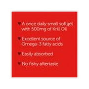 2 Pack - Schiff MegaRed 500mg Extra Strength Omega-3 Krill Oil,80 ea