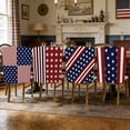 thumbnail image 4 of Independence Day Chair Covers Set Of 4 Memorial Day 4th Of July Decorations For Home Kitchen Dining Party Holiday Decor, 4 of 6
