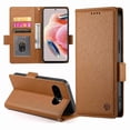 thumbnail image 1 of Magnetic Wallet Case with Card Holder & Stand for Google Pixel 10A Brown, 1 of 6