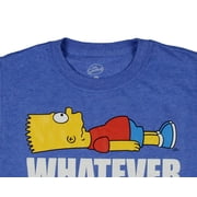The Simpsons Boys Bart Whatever Graphic T-Shirt, Sizes 4-18