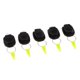 thumbnail image 1 of 5 uds Mandril de Pesca Shamjiam Clip Enchufe Negro Spinning Reel Line Stopper, 1 of 7