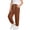 Coffee, variant on Girls Mosquito Repellent Pants Cooling Ice Silk Summer Thin Loose Fit Elastic Waist Quick Dry Sweatpants for Kids