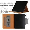thumbnail image 2 of TECH CIRCLE for Apple iPad Pro 13-Inch M4 Case 2024, PU Leather Folio Case with Auto Sleep Wake & Stand Function, Built-in Pencil Loop & Card Slots & Pocket, Protective Durable Slim Cover, Gray, 2 of 7