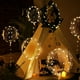 thumbnail image 3 of (Blanco cálido), globos iluminados, 7 paquetes de globos Bobo de 20 pulgadas para el Día de San Valentín con cuerdas de luces LED de 10 pies para el Día de San Valentín, bodas, Navidad y cumpleaños, 3 of 5