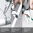 thumbnail image 6 of NexTool EDC Multitool, 10 in 1 Mini Pocket Knife Multi Tool with Key Ring, Mini Flagship, Sliver, 6 of 8
