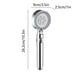 thumbnail image 3 of Xihbxyly Cabezal de Ducha de Alta Presión, 5 Modos de Rociado, Diseño Portátil, Sistema de Filtración de Agua, Potente Ducha de Lluvia, Ideal para El Baño, Fácil Instalación, Tamaño 26,2 X 9 X 2,5 Cm, 3 of 6