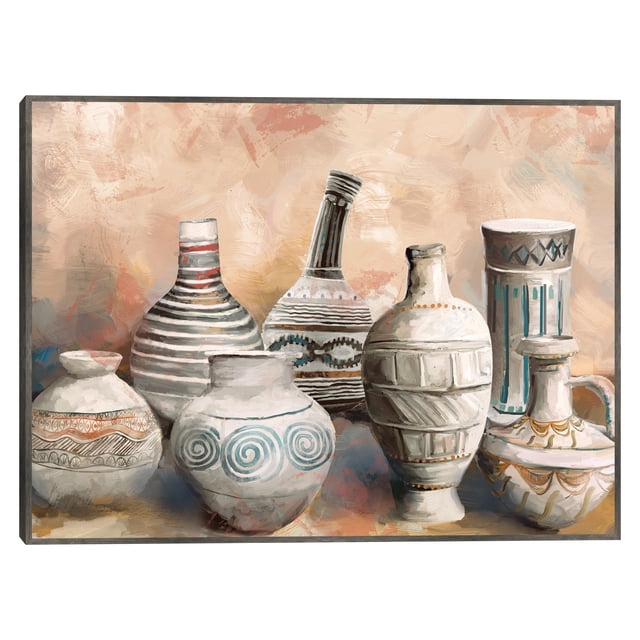 Cuadro Decorativo - Bodegón artesano Jr Impresión en canvas, estrechado