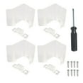 thumbnail image 3 of Rv Sliding Mirror Door Lock Rv Camper Sliding Mirror Door Lock Replacement Parts 4 Pack, 3 of 9