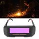 thumbnail image 1 of Gafas de Soldadura, Gafas Solares Industriales de Oscurecimiento Automático de Seguridad Gafas Tig Mig Gafas de Soldador con Correa Negra para Soldadura y Corte de Acero Ecomeon  no, 1 of 4