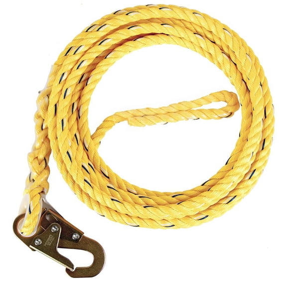Guardian 50ft. Poly Steel Rope Lifeline, Model# 01340