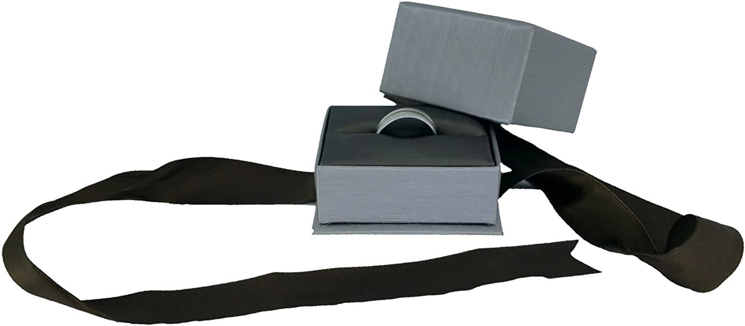 Perfect Way to Gift wrap Your Necklace or Pendant 888 Display 10 Boxes of our Ultra Elegant Silver Bow-tie Necklace or Pendant Box