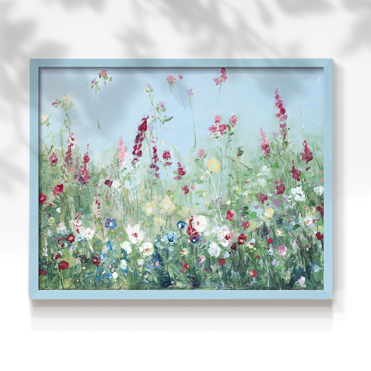 Sweet Summer Meadow by Sally Swatland - Restickable Framed Giclée Print