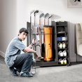 thumbnail image 3 of Dextrus Golf Bag Organizer Stand Holder with Wheels Golf Bags, Golf Clubs, Golf Balls and Golf Equipment Accessories, Garage Club and Shed, 3 of 7