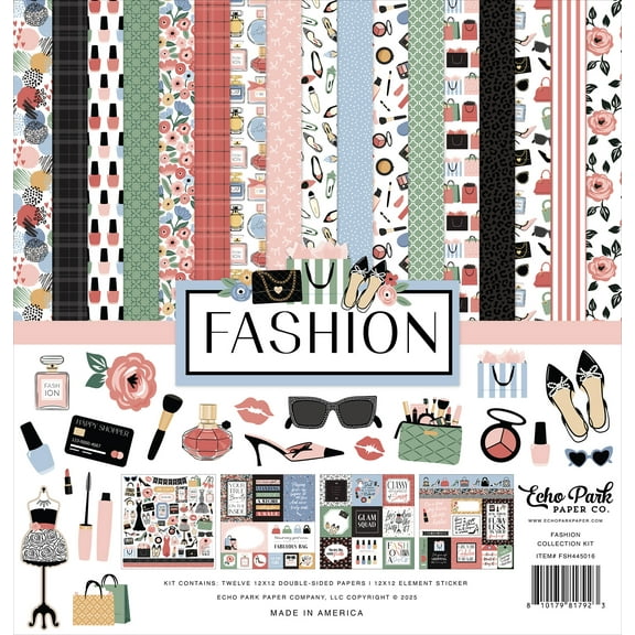 Echo Park Collection Kit 12"x12" - Fashion