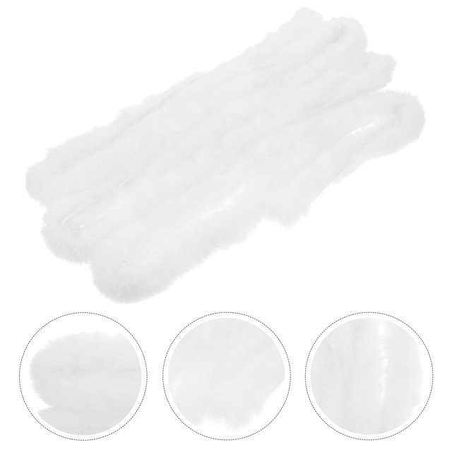 HEALEEP Decorativa De Piel Falsa Para Adornos Y Proyectos De Ropa Tradicional