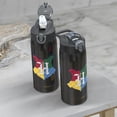 thumbnail image 6 of Zak Designs Harry Potter Antimicrobial 19 Ounce Stainless Steel Water Bottle, Gryffindor, Hufflepuff, Ravenclaw, and Slytherin, 6 of 7