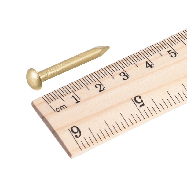 100 Mini Clous Bois 1,2x19 Mm – Pour Cadres, Déco, Boîtes Et Petits Bricolages, Uxcell