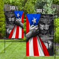thumbnail image 3 of FLAGWIX American Flag - Jesus Flag One Nation Under God Jesus Puerto Rico Flag TRL1697Fv1 - Garden Flag (11.5" x 17.5"), 3 of 3