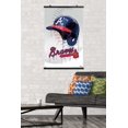 thumbnail image 2 of MLB Atlanta Braves - Drip Helmet 20 Wall Poster, 22.375" x 34", 2 of 5