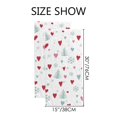 thumbnail image 3 of GZHJMY Silhouettes seamless pattern with cute forest and hearts, Bath Shower Towels Set of 2 for Bathroom -Soft Microfiber Hand Towel Absorbent Soft Decorative Face Towel for Kids 30 x 15 inch, 3 of 6