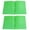 Green, variant on Folders with Pockets, Heavy Duty Plastic Folder, Letter Size (9.5" X 11.75") 7 assorted Colors, Water-Resistant File Folder with Business Card Holder, 2 Pack for School Office Supplies