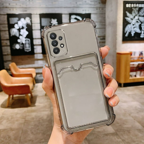 Funda de silicona transparente para Samsung Galaxy A52, A32, A53, A33, A72, A12, A22, 4g, 5g, A52s, A 53, 33, 52s Fivean unisex