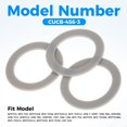 thumbnail image 5 of 3 Juntas Tóricas De Goma Para Licuadora Cucb-456-3 De Repuesto Para Licuadoras Cuisinart Bfp703 Bfp-703 Bfp703B Bfp-703Ch Spb-7 Spb7 Spb-7Bk Cb8 Cb9 Bfp-703, 5 of 5