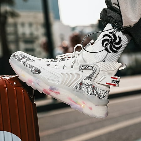 

Men s Breathable Running Shoes Mesh Sneakers Comfort Non Slip Athletic Shoes