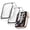 Clear, variant on JETech Case with Screen Protector Compatible with Apple Watch SE (2022/2020) /Series 6 5 4 40mm, Overall Protective Cover, Built-in Tempered Glass Film High Sensitivity, 2 Pack (Black)