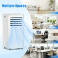 thumbnail image 6 of Frostorm White 12000 BTU Portable Air Conditioner,Air Conditioner Up Cooling Range to460 Sq.ft,4 in 1 with Remote Control,WiFi Control, Sleep Mode, Windows Kit, 6 of 9