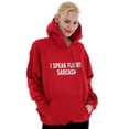 thumbnail image 3 of I Speak Fluent Sarcasm Humor Hoodie Sweatshirt Women Men Brisco Brands S, 3 of 5