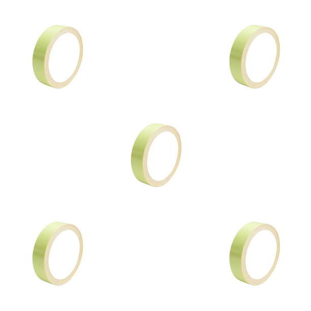 Banda Luminosa Autoadhesiva Wosthever Cinta Reflectante Verde 2 CM X 4 M