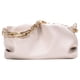 thumbnail image 1 of Bolso de cadena para mujer, cartera de mano con forma de nube, bolso de hombro plisado, bolso de cadena, 1 of 5