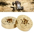 thumbnail image 1 of Poids de Roue en Laiton RC, Résistants à l'Usure Haute Résistance Faciles à Installer Adaptateur Hexagonal 2 Pcs Antirouille Réduisent les Secousses Inutiles pour Voiture Crawler, 1 of 7