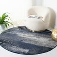 thumbnail image 3 of Safavieh Adirondack Rudyard Abstract Ombre Area Rug, Gray/Blue, 8' x 8' Round, 3 of 12