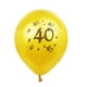 thumbnail image 2 of KAKOWELY 20 globos digitales de látex de 40 piezas, globos creativos, decoración del hogar, suministros para fiestas de cumpleaños, decoración para fiestas de cumpleaños y reuniones (dorado, negro), 2 of 5