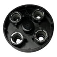 thumbnail image 5 of Tapas para válvula de neumáticos Mercedes Benz B66472002 juego de 4 negras, 5 of 5