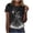 #24, variant on XUNKUSGA Womens Halloween Printed T Shirts Casual Loose Crewneck Short Sleeve Tops for Women Trendy Halloween Graphic Tee for Women S