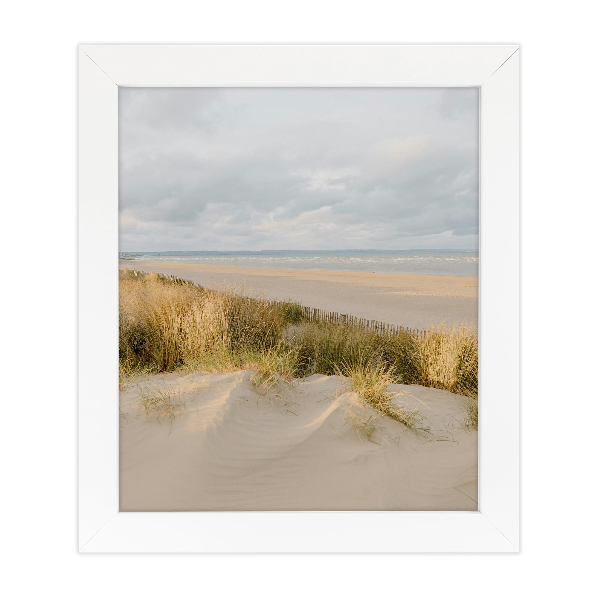 ArtToFrames 14" x 22" White Picture Frame, 14x22 inch White MDF Poster Frame (WOM-3930),  Pack