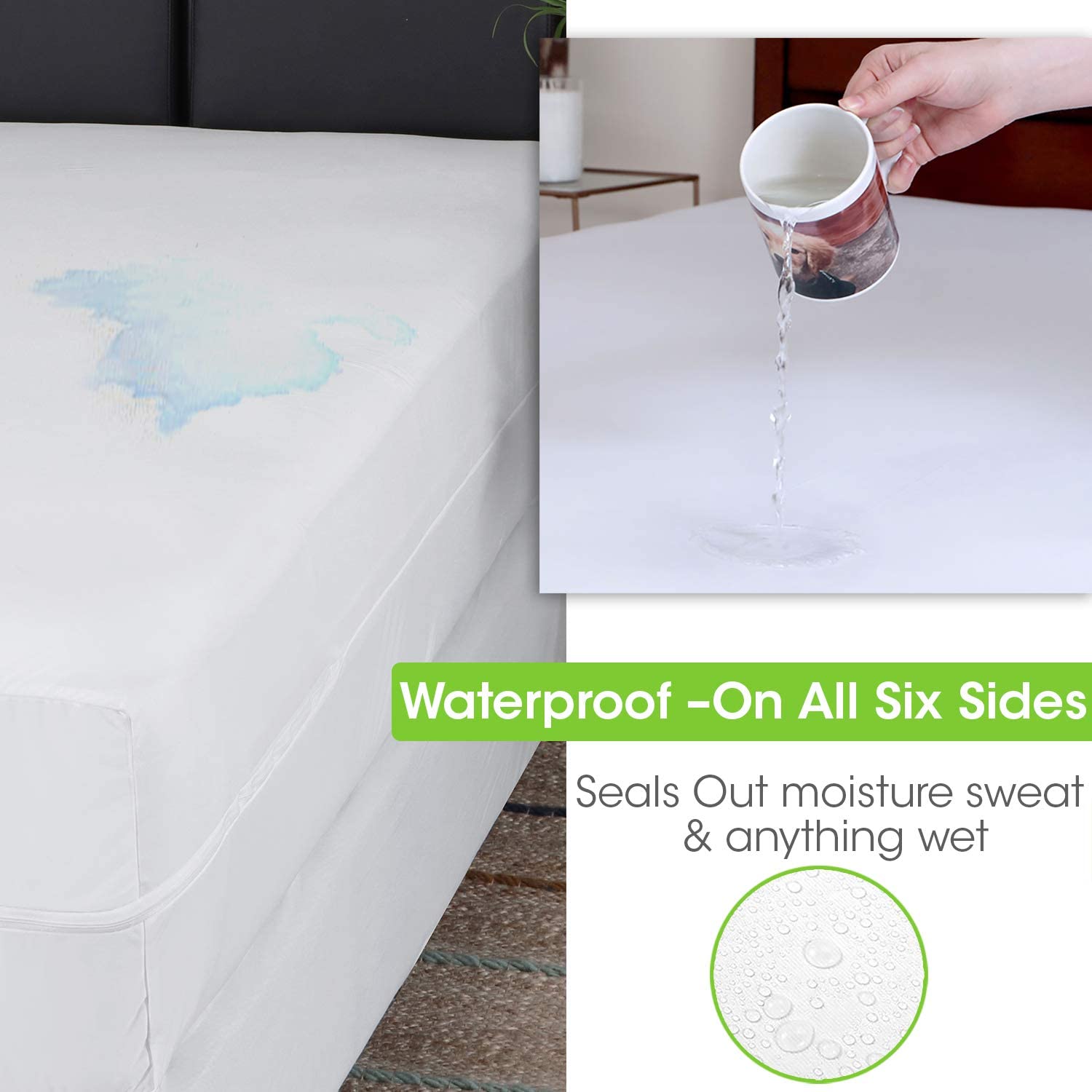 sleeper sofa bed bug mattress protector