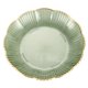 thumbnail image 5 of Plato de fruta transparente con borde dorado, apilable, para aperitivos, redondo e irrompible, para ensaladas, postres y cenas. Artículos para el comedor., 5 of 8