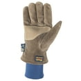 thumbnail image 2 of Men's HydraHyde Insulated Split Leather Winter Work Gloves, Large (Wells Lamont 1196L), 2 of 3