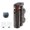 With Light Black, variant on ZenCart Selfie Stick Quadrat with Remote Control 360 Degree Rotation Bluetooth-compatible 5.0 Height Adjustable Selfies Vlogs Stick