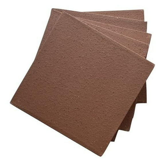 Quarry Red Blaze 6 inch x 6 inch Abrasive Ceramic Floor and Wall (10 Pieces (2.5 sf Coverage))